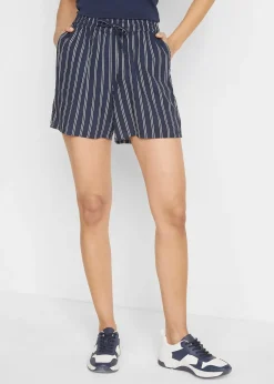 Lot de 2 shorts en viscose avec ceinture à nouer