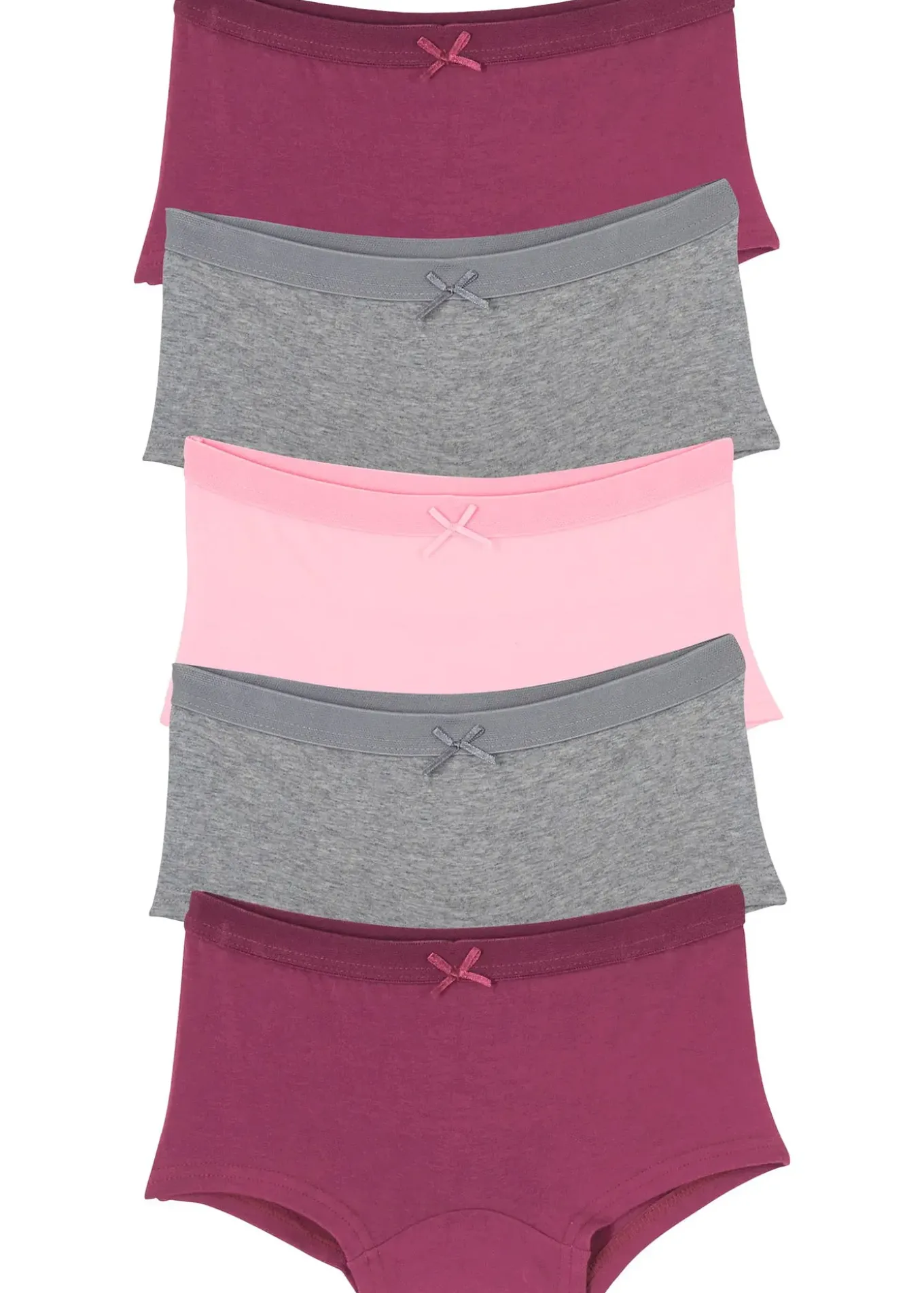 Lot de 5 shortys en coton doux