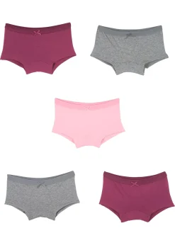 Lot de 5 shortys en coton doux