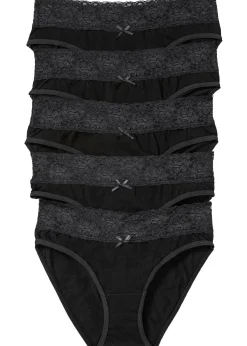 Lot de 5 slips à dentelle
