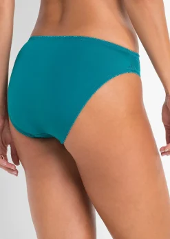 Lot de 2 slips avec broderies