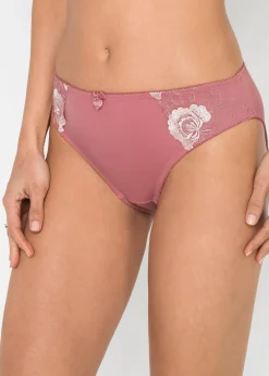 Lot de 2 slips avec broderies