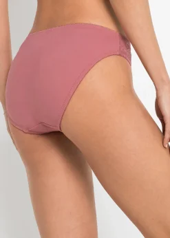 Lot de 2 slips avec broderies