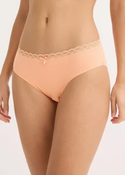 Lot de 4 slips avec dentelle