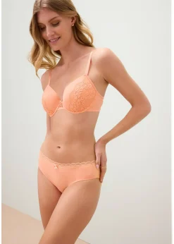 Lot de 4 slips avec dentelle