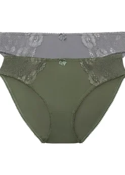 Lot de 2 slips avec dentelle