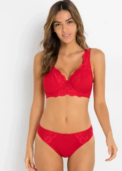 Lot de 2 slips avec dentelle