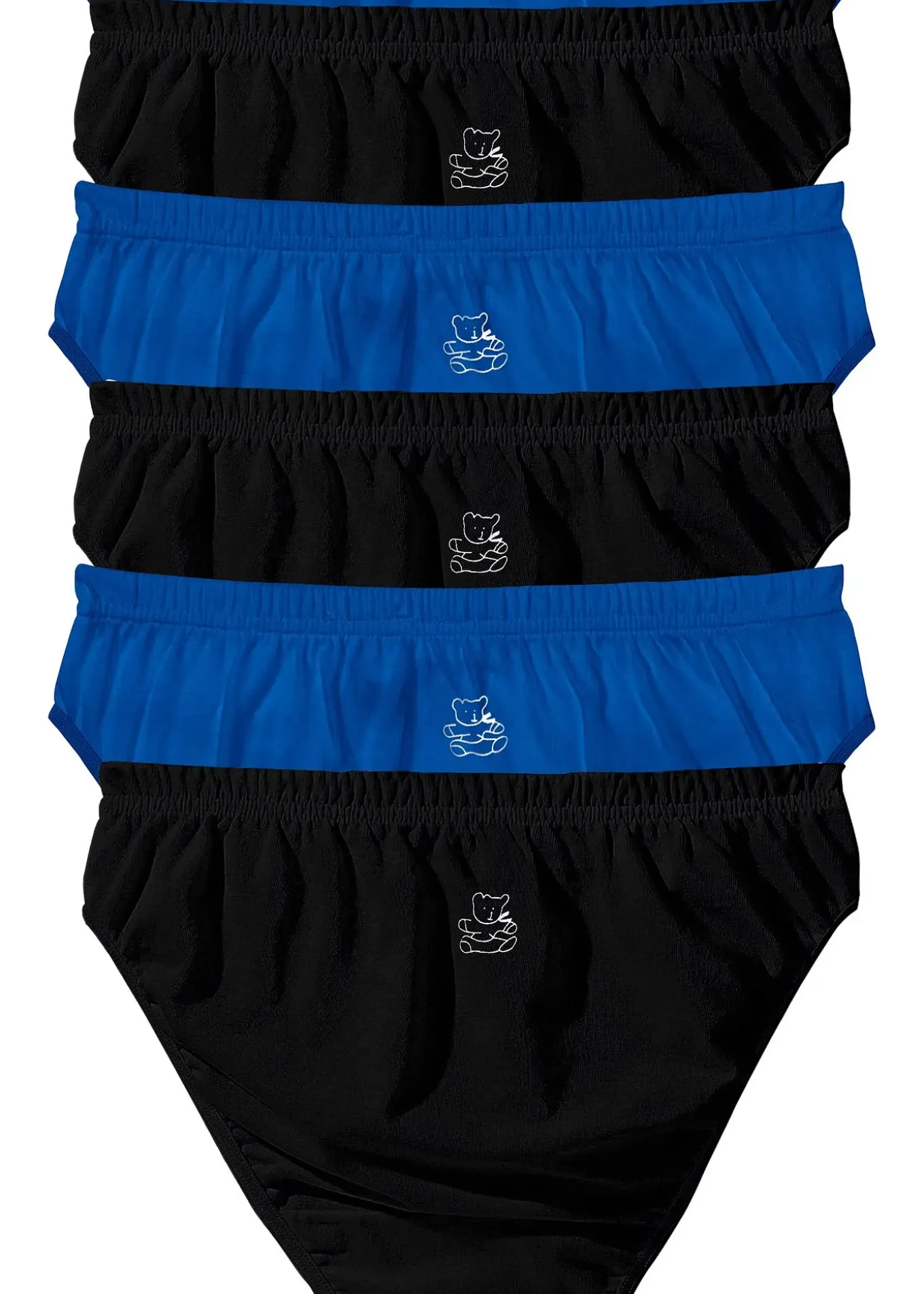 Lot de 6 slips avec imprimé ourson