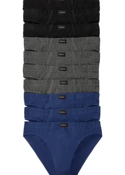 Lot de 10 slips coton