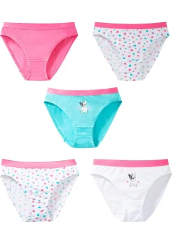 Lot de 5 slips coton