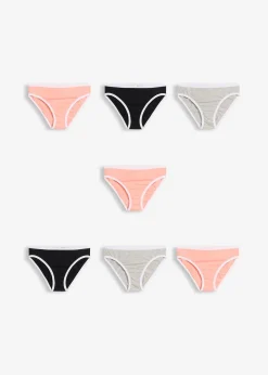 Lot de 7 slips coton
