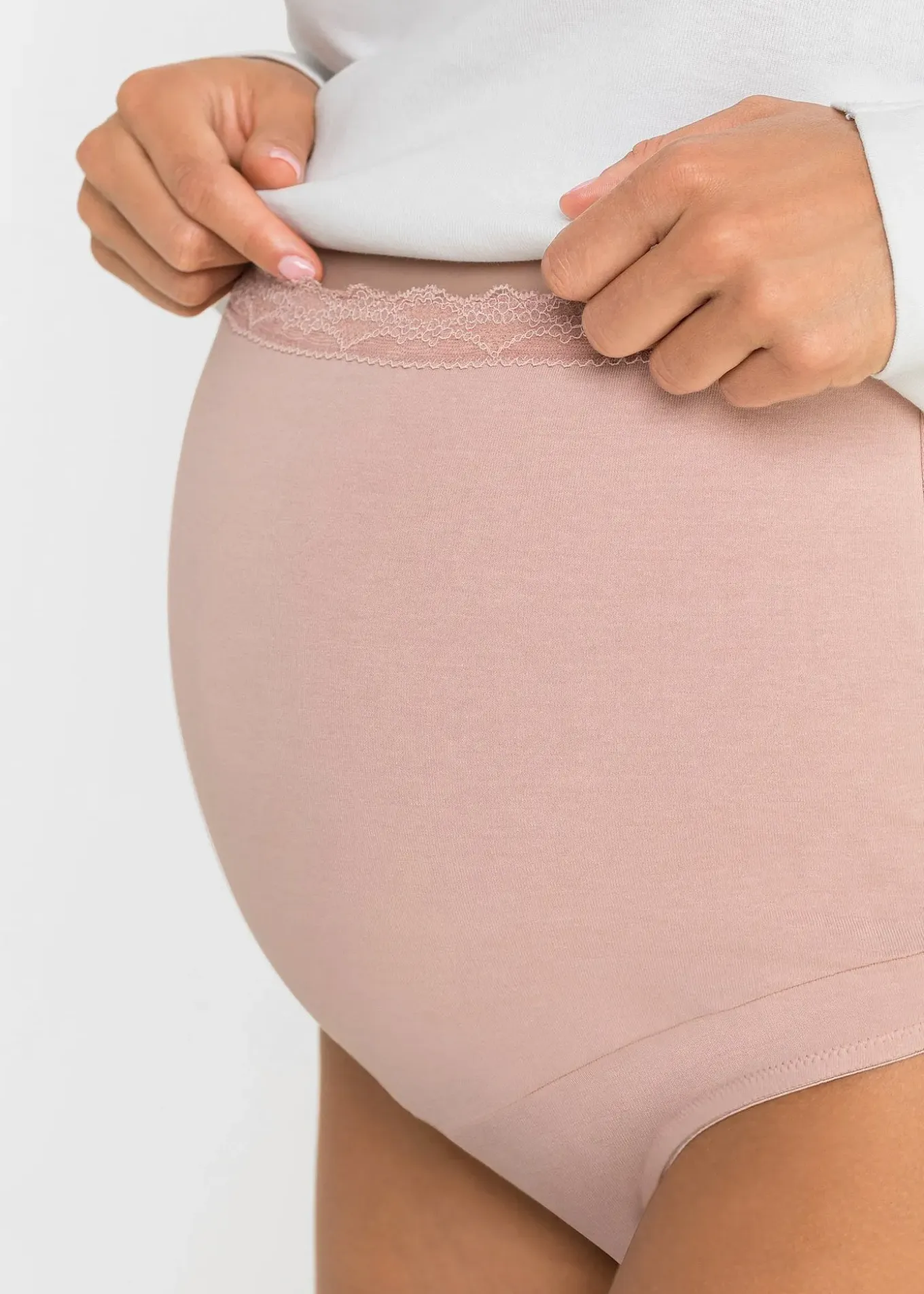 Lot de 2 slips de grossesse coton