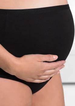 Lot de 2 slips de grossesse en coton