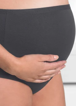 Lot de 2 slips de grossesse en coton