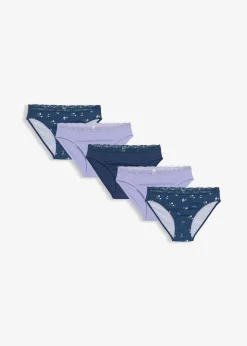 Lot de 5 slips doux