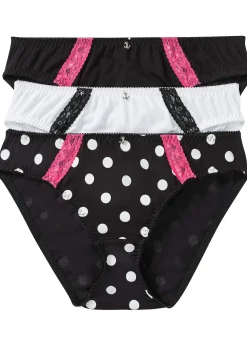 Lot de 3 slips en coton