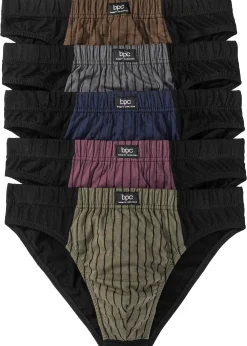 Lot de 5 slips en coton doux