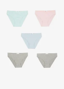 Lot de 5 slips fille