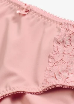 Lot de 2 slips maxi avec dentelle