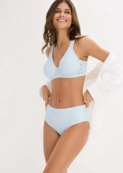 Lot de 2 slips maxi avec dentelle