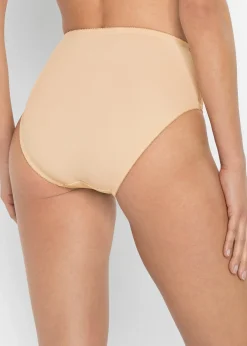 Lot de 2 slips maxi avec dentelle