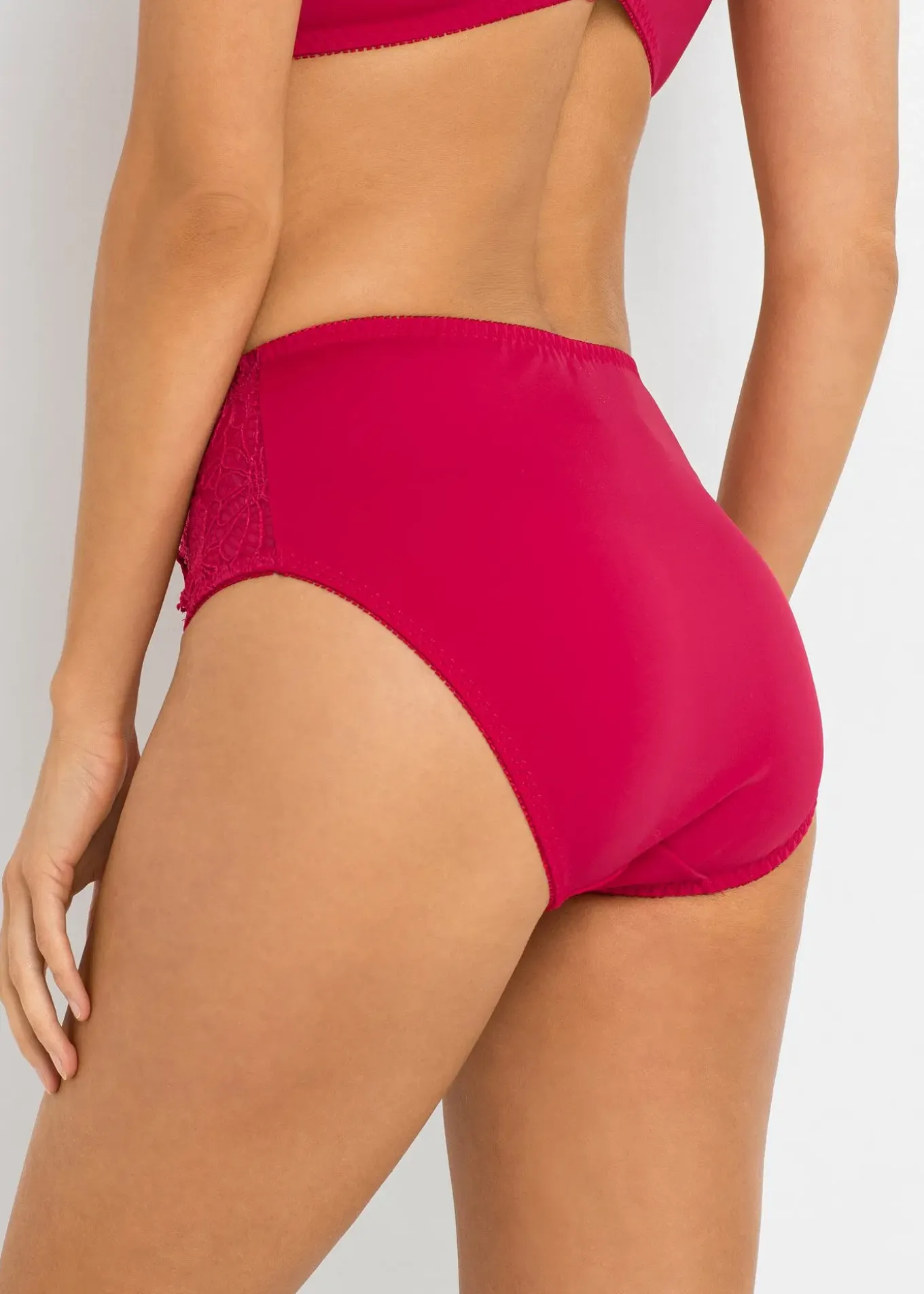 Lot de 2 slips maxi avec dentelle