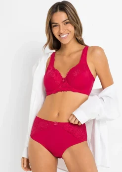 Lot de 2 slips maxi avec dentelle