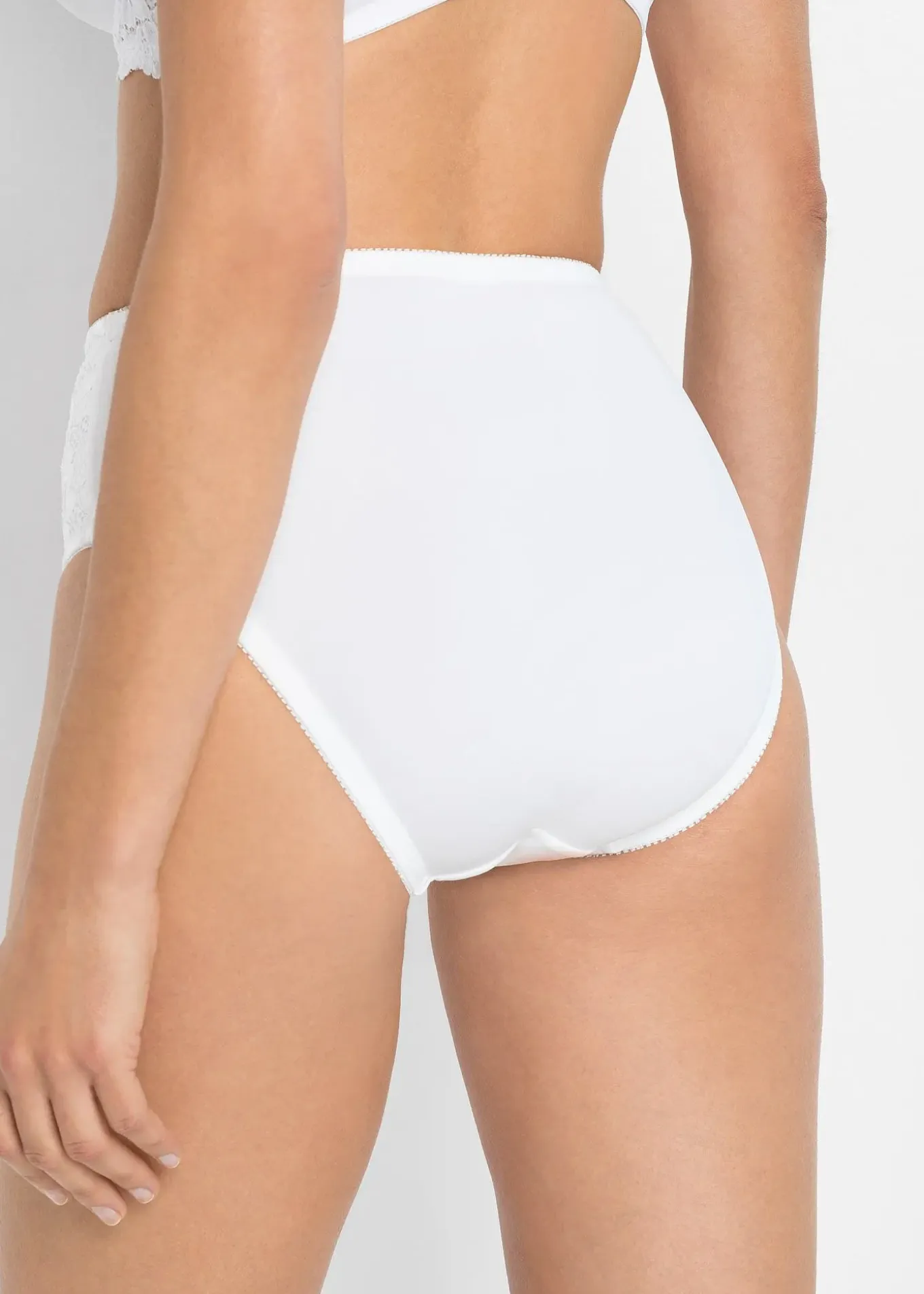 Lot de 2 slips maxi avec dentelle