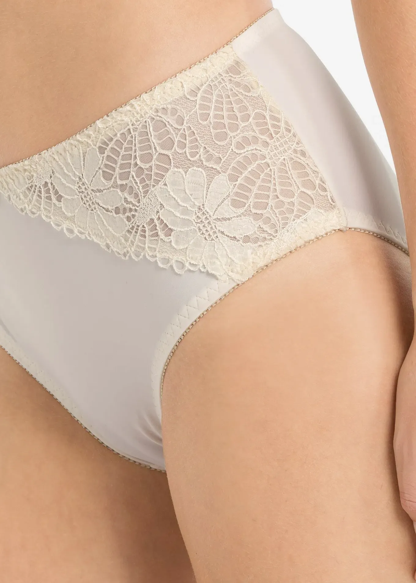 Lot de 2 slips maxi avec dentelle