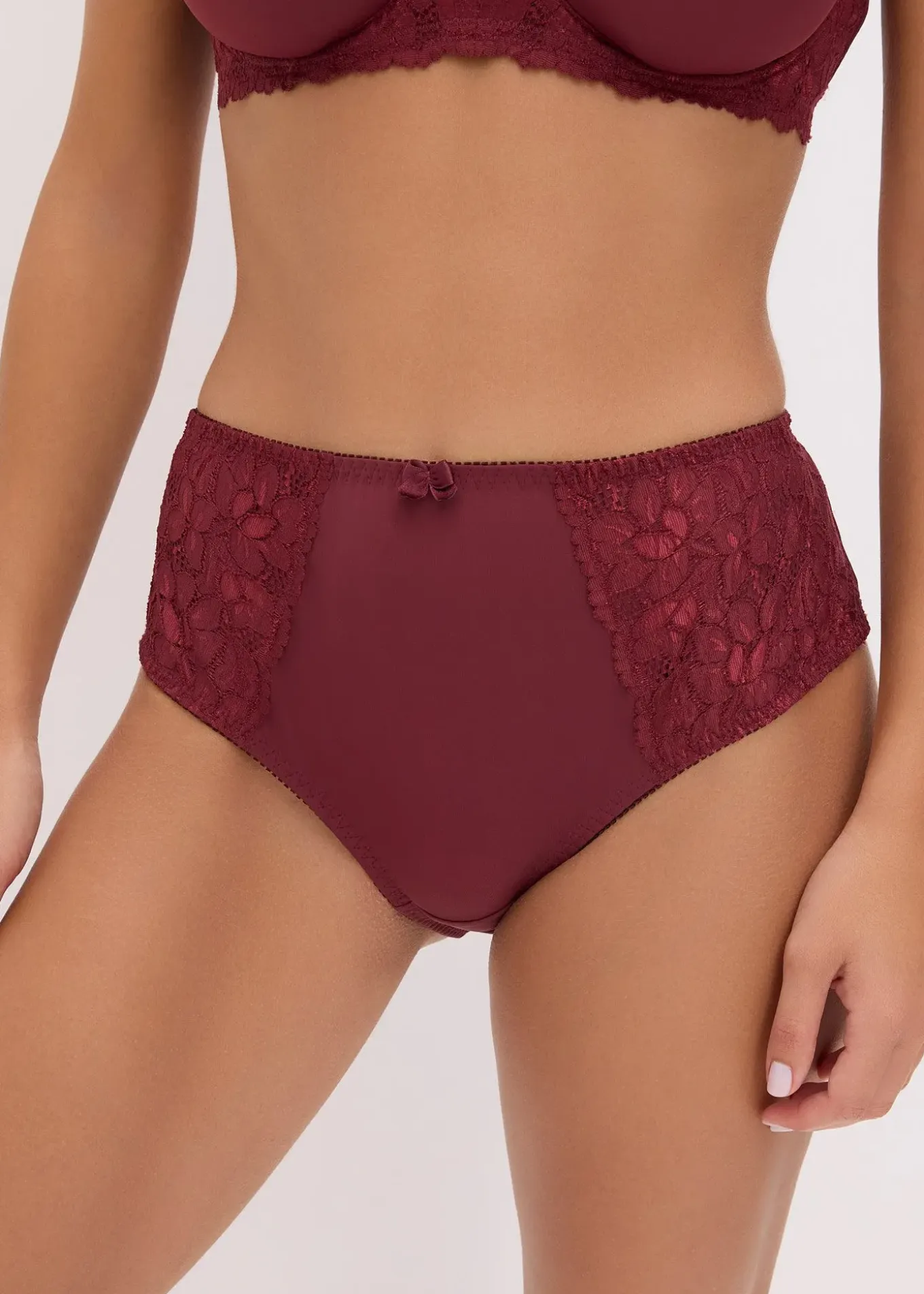 Lot de 2 slips maxi avec dentelle