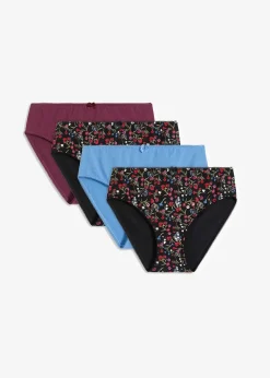 Lot de 4 slips Maxi coton