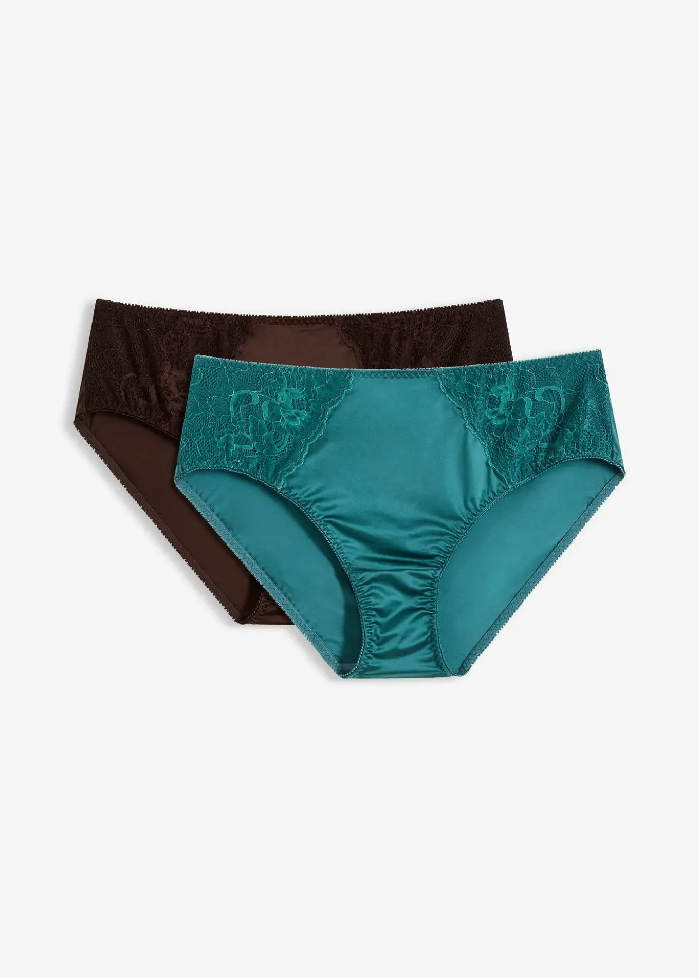 Lot de 2 slips maxi, détails brillants