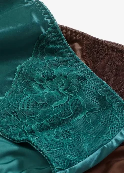 Lot de 2 slips maxi, détails brillants