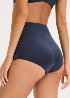 Lot de 2 slips sculptants en polyamide brillant, maintien modéré