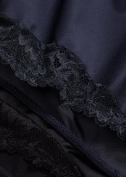 Lot de 2 slips sculptants en polyamide brillant, maintien modéré