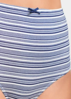 Lot de 6 slips taille haute