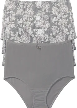 Lot de 4 slips taille haute