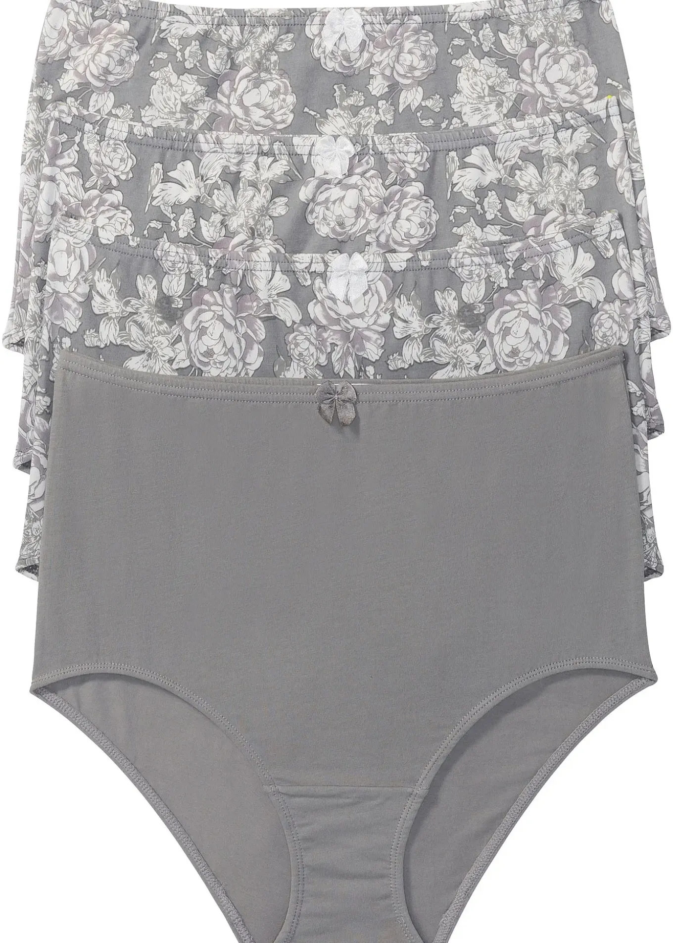 Lot de 4 slips taille haute