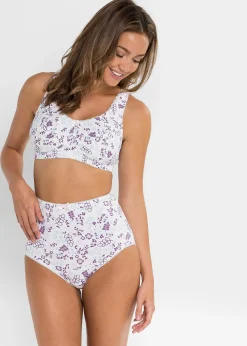 Lot de 5 slips taille haute