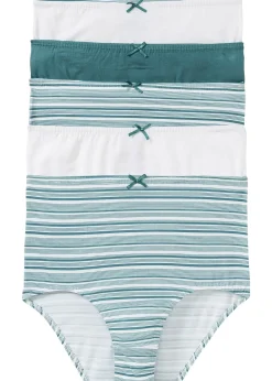 Lot de 6 slips taille haute