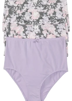 Lot de 4 slips taille haute