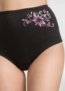 Lot de 5 slips taille haute