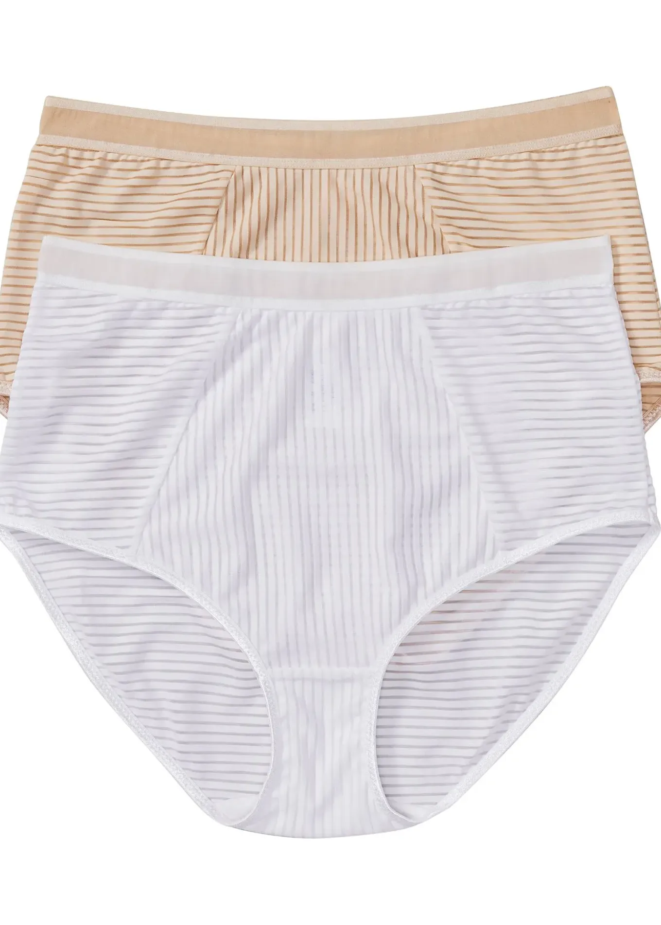 Lot de 2 slips taille haute