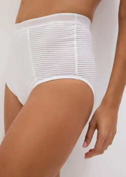 Lot de 2 slips taille haute