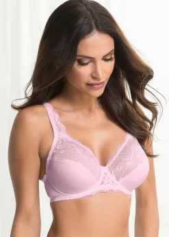 Lot de 2 soutiens-gorge à armatures et dentelle