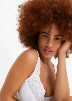 Lot de 2 soutiens-gorge à armatures et dentelle