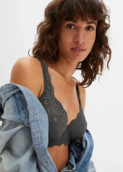 Lot de 2 soutiens-gorge à armatures et dentelle