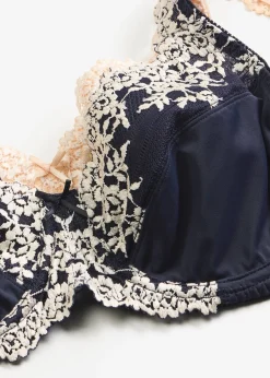 Lot de 2 soutiens-gorge à armatures et dentelle