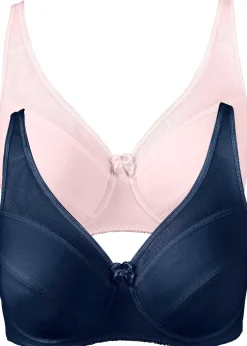 Lot de 2 soutiens-gorge à armatures avec mesh