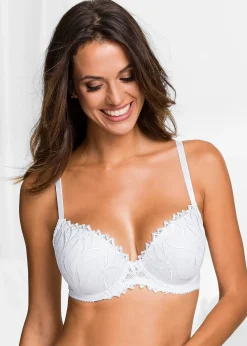 Lot de 2 soutiens-gorge à coques et broderies